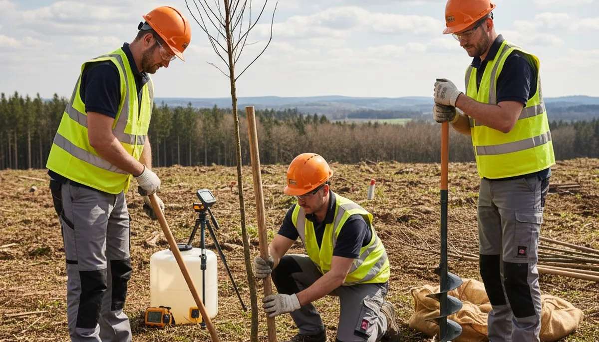 Tree planting service in Cambridge, MA by Cambridge Tree Removal for residential and commercial properties