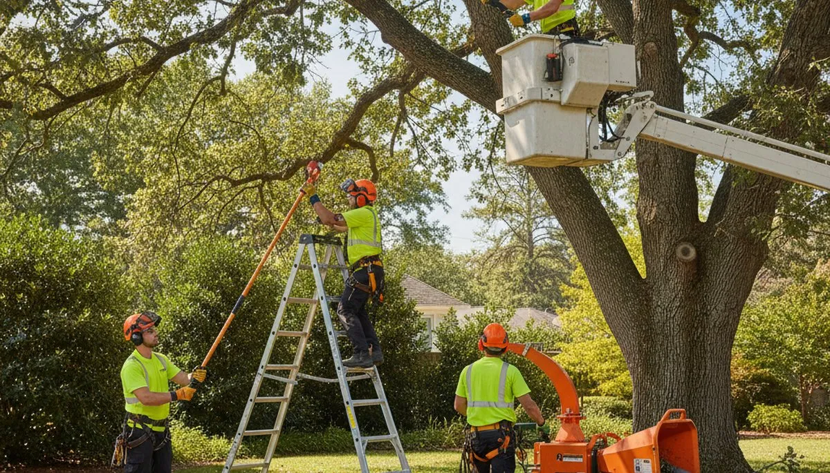Cambridge, MA tree pruning crew trimming branches for safer, healthier trees